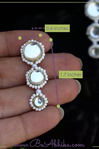 Round bound earrings