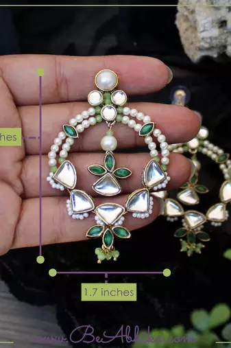 Geometric aesthetic earrings