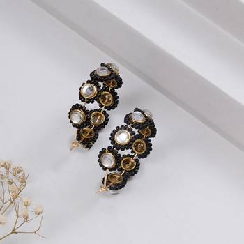 Mounted pearl hoops 3