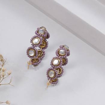 Mounted pearl hoops 3