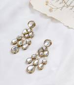 Droopy kundan earrings
