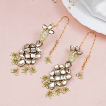 Majestic kundan earrings 1
