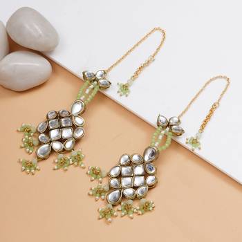 Majestic kundan earrings 3