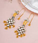 Majestic kundan earrings