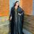 SALE Luxury Bedded Crystal Work Moroccan Dubai Kaftans Wedding Bridesmaid Dress