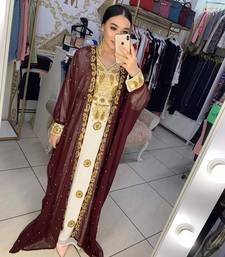 SALE New Moroccan Dubai Kaftans Farasha Abaya Dress Very Fancy Long Gown