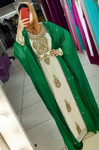 SALE New Moroccan Dubai Kaftans Farasha Abaya Dress Very Fancy Long Gown