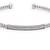 sterling silver crystal kada