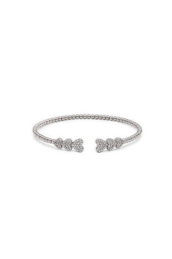 sterling silver triple-love kada