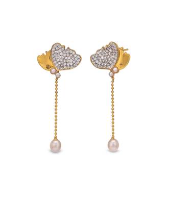 Silver studded jewellery with sterling silver base earrings 1