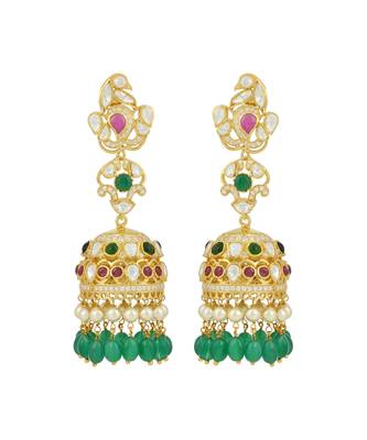 Gold sterling silver jewellery earrings 3