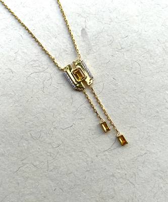 Yellow gold plated pendant with sterling base 2