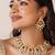 Multicolor navratna necklace set