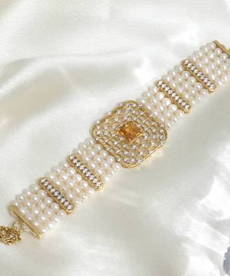 Multicolor sterling silver studded jewellery bracelet 2