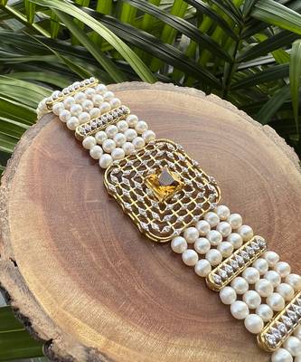 Multicolor sterling silver studded jewellery bracelet 3