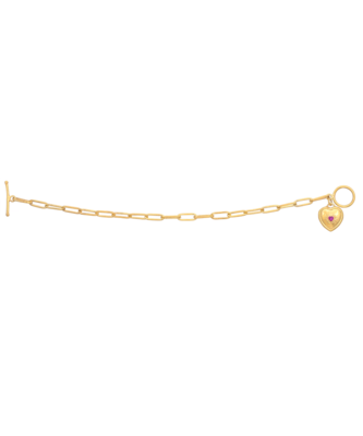 Yellow gold plated studded bracelet 2