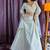 White sequins and thread work Lehenga Choli