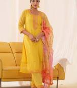 Anila sunshine full work suit set