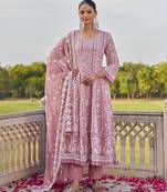 Grithav orchid full heavy work premium suit set