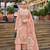 Ayat salmon full embroidery lawn suit set