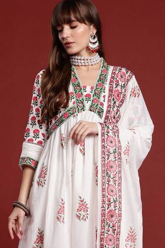 Tanvi angel cotton suit set