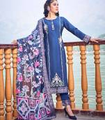 Rasheeda azure full work suit set