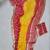 White 2D Shaded Viscose Georgette Saree
