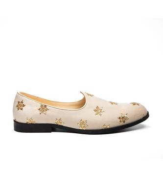 light beige seude mojari 2