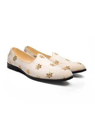 light beige seude mojari 3