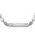 sterling silver belt bracelet
