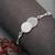 sterling silver merging bracelet