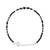 Silver black knight twinkle bracelet