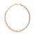 Rose gold  sterling silver sage tennis bracelet