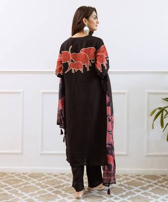 artsy jade cotton suit set 2