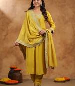 embroiderey work suit set