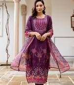 orchid shimmer suit set