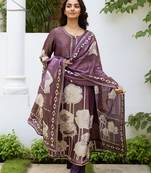 lily premium shimmer suit set