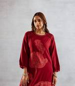 ruby printed kurta pant set