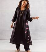 sable printed kurta pant set