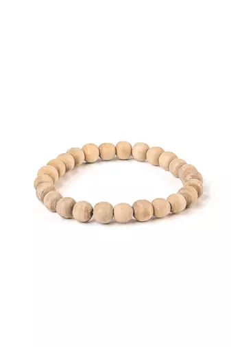 natural religious tulsi stretchable bracelet