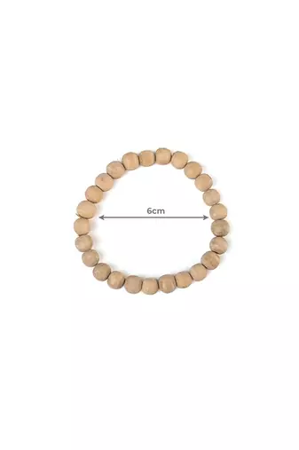 natural religious tulsi stretchable bracelet