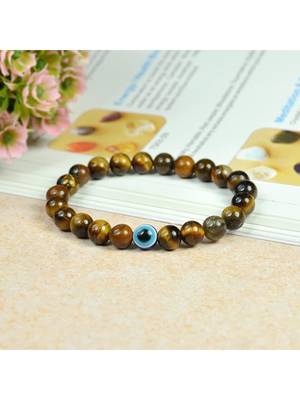 natural round tiger eye bracelet 1