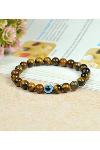 natural round tiger eye bracelet