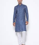 Men's printed kurta     traditional & trendy ethnic wear