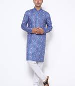 Men's printed kurta     traditional & trendy ethnic wear