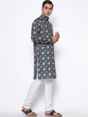 Men's printed kurta     traditional & trendy ethnic wear 3