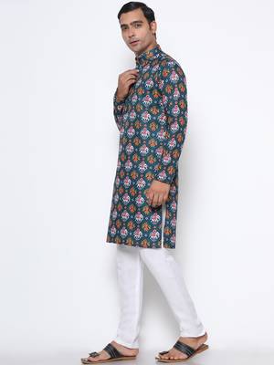 Men's printed kurta     traditional & trendy ethnic wear 5
