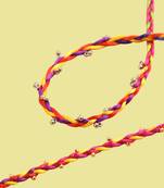  set of 2 multicolor artificial beads bracelet