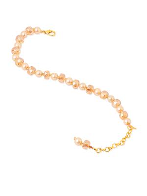  gold toned artificial beads wraparound bracelet 3