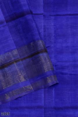 Purple patola silk single ikkat silk saree 3